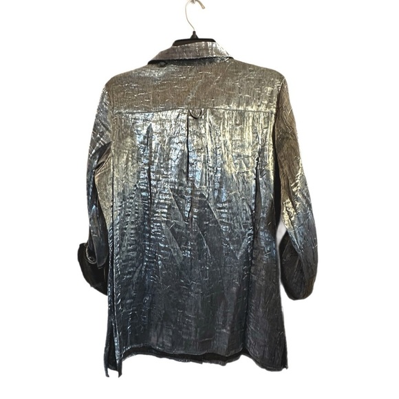 Women’s Elements Long Sleeve Button Down Blouse - Size M - MINT CONDITION - Picture 2 of 5